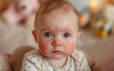 Eczéma du visage chez le bébé : causes, symptômes et traitements efficaces